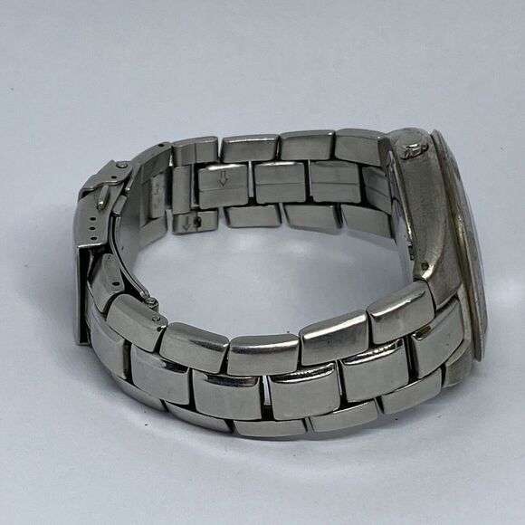 Fossil AM3288 Men's Silver Stainless Steel Analog Dial Quartz Wrist Watch FR122 - Picture 12 of 12